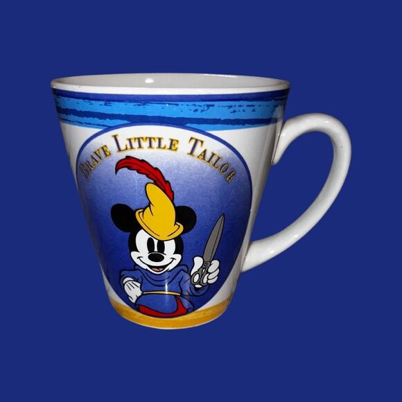 Walt Disney Series Through The Years Mickey Brave Little Tailor Mug - Picture 3 of 6